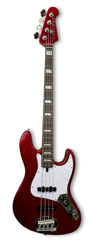Lakland Skyline 44-60 Custom Bass, 4-String - Candy Apple Red Gloss Billig