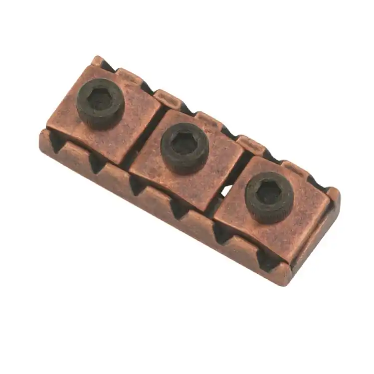 Top-Seller Floyd Rose FR1NL2AB - 1000 Series / Special Locking Nut R-2 - Left - Antique Bronze