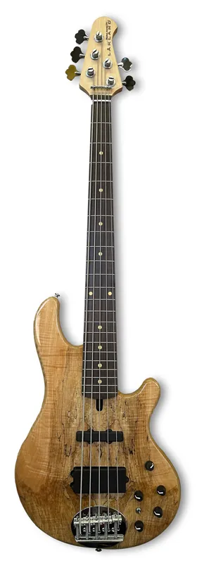 Lakland Skyline 55-02 Deluxe Bass, 5-String - Spalted Maple Top, Natural Gloss Sofort Bestellen