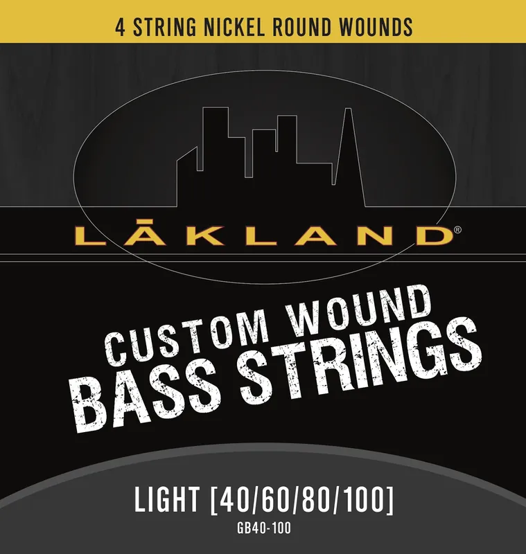 Nur Heute Lakland Custom Wound Nickel - Electric Bass String Set, 4-String, Light, .040-.100