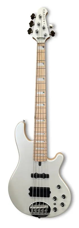 Lakland Skyline 55-02 Custom Bass, 5-String - White Pearl Gloss Saisonangebot