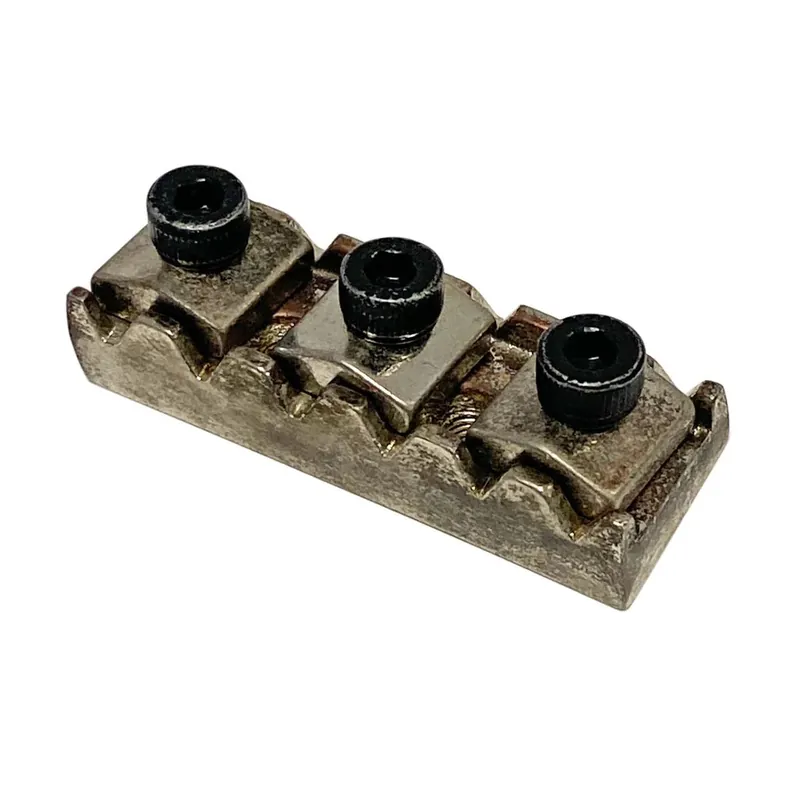 Kracherpreis Floyd Rose FR1NL3RN - Special Relic Locking Nuts Left R3 - Relic Nickel