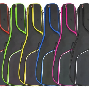 Wochenendangebot LENZ L-001 Gigbag für Konzertgitarre 1/8-1/2 Klassikgitarre, rot
