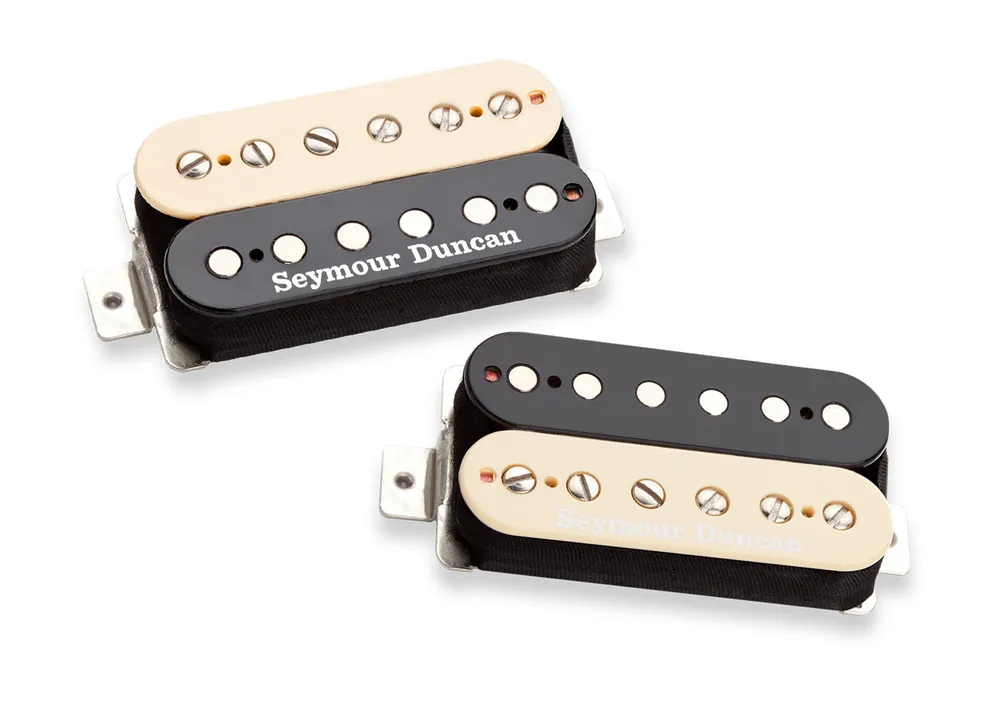 Begrenztes Angebot Seymour Duncan Signature Alex Skolnick Pickup Set - Zebra