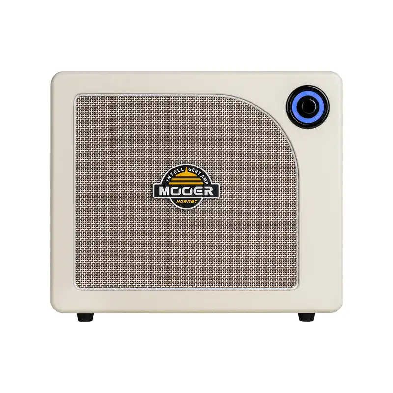 Neu Im Sortiment Mooer Hornet 30i - 30 Watt Modeling Guitar Amplifier - White
