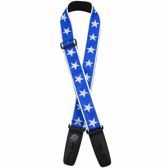 Heißes Angebot Lock-It Strap 2" Rock Jaquard, (LIS 300-J21), Blue Star