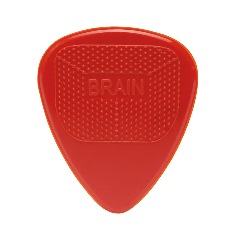 D'Andrea Snarling Dog Brain Picks - 351 Shape (TSDB351 .73), 12 pcs Pick Pack, 0.73 mm, Red Wochenendangebot