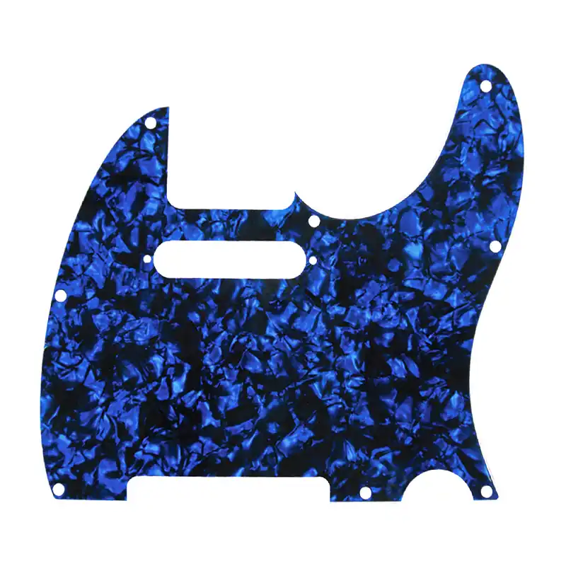 D'Andrea T-Style Pickguard (DPP TL BLP), Blue Pearl Letzte Chance