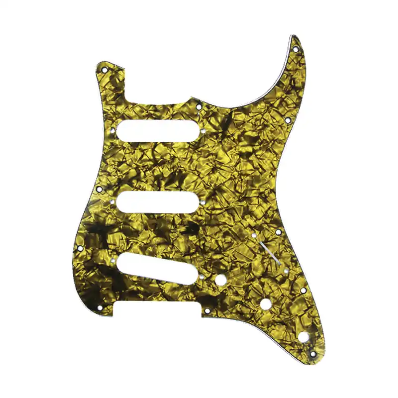 D'Andrea ST-Style SSS Pickguard (DPP ST GOP SSS), Gold Pearl Finale Aktion