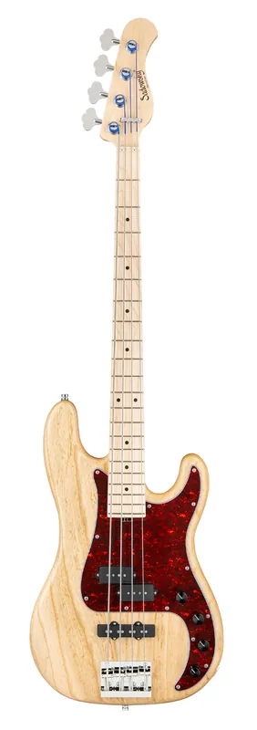 Sadowsky MetroLine 21-Fret Hybrid P/J Bass, Swamp Ash Body, Maple Fingerboard, 4-String - Natural Transparent Satin Neu Im Sortiment