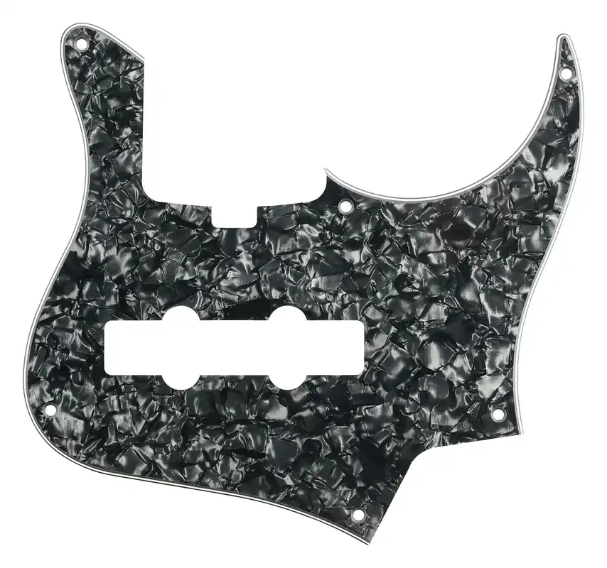 Sonderangebot Sadowsky Parts - 24-Fret Vintage J/J Bass Pickguard - 4-String - Black Pearl