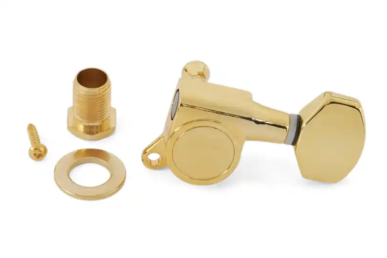 Framus Parts - Framus Machineheads, Left (Bass Side) - Gold Abverkauf