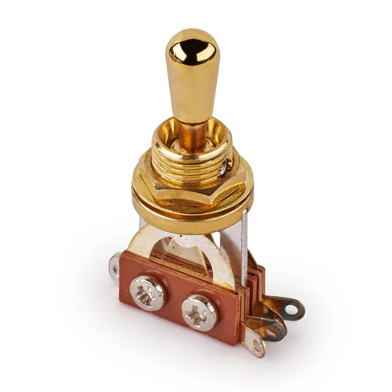 Preisreduziert MEC Toggle Switch, ON/ON/ON, DP3T - Gold