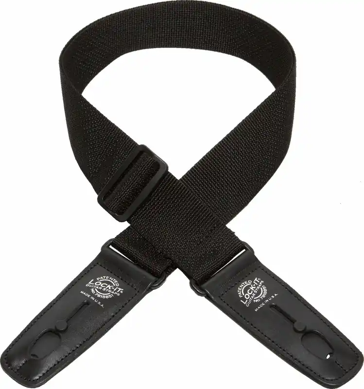 Lock-It Strap 2" Poly Pro (LIS 001 P2-BLK), Black Schnäppchen