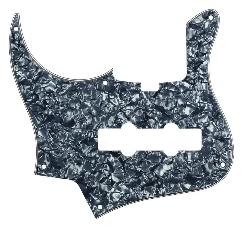 Sadowsky Parts - 24-Fret Vintage J/J Bass Pickguard - 4-String - Silver Pearl - Lefthand Kracherpreis