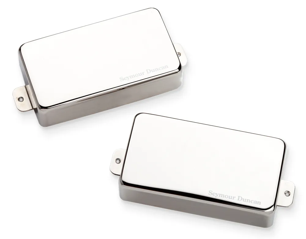 Seymour Duncan AHB-1s - Blackouts Active Humbucker Set - Nickel Cover Saisonangebot