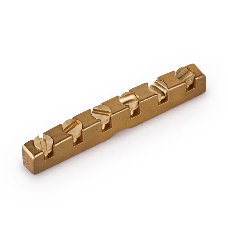 Warwick Parts - Just-A-Nut, 6-String, 52 mm width - Brass Expressversand