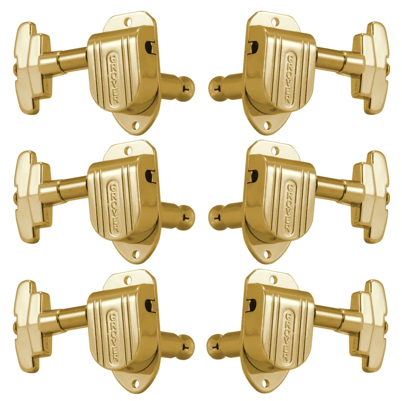 Neue Ware Grover 150G Imperial Machine Heads - Guitar Machine Heads, 3 + 3 - Gold