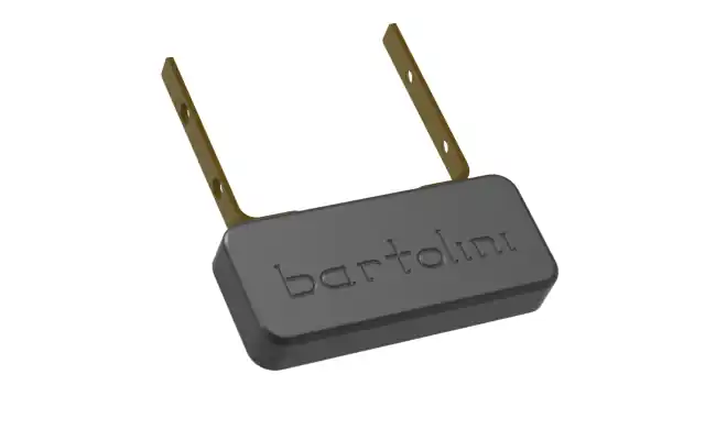 Top-Seller Bartolini Jazz Guitar Humbucker (5J), With Bracket, Black