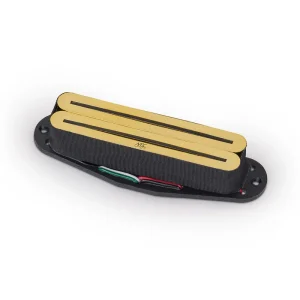 Neuheit MEC Blade Design ST-Style Humbucker Guitar Pickup, Open Bobbin - Gold