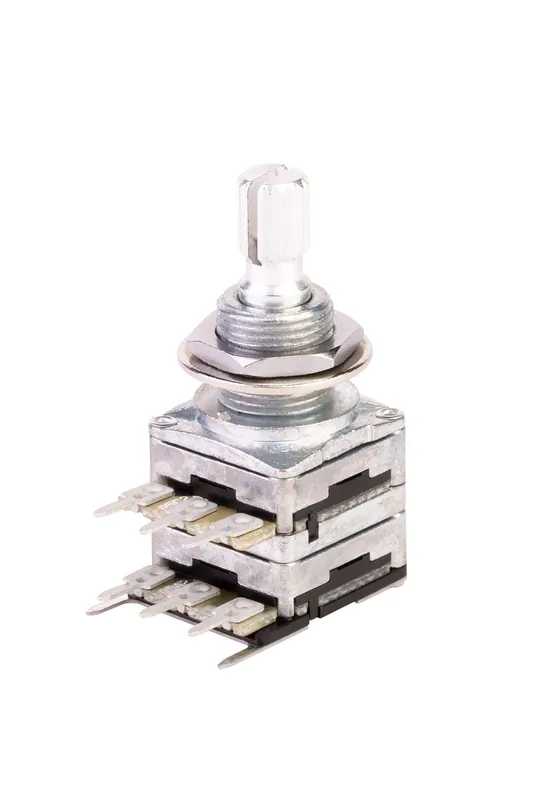 Finale Aktion MEC Balance Potentiometer, (05A250K + 05C250K)/cc, Split Shaft