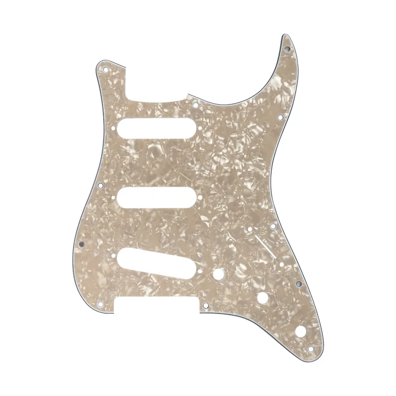 D'Andrea ST-Style SSS Pickguard (DPP ST VNP SSS), Vintage Pearl Direkt Vom Hersteller