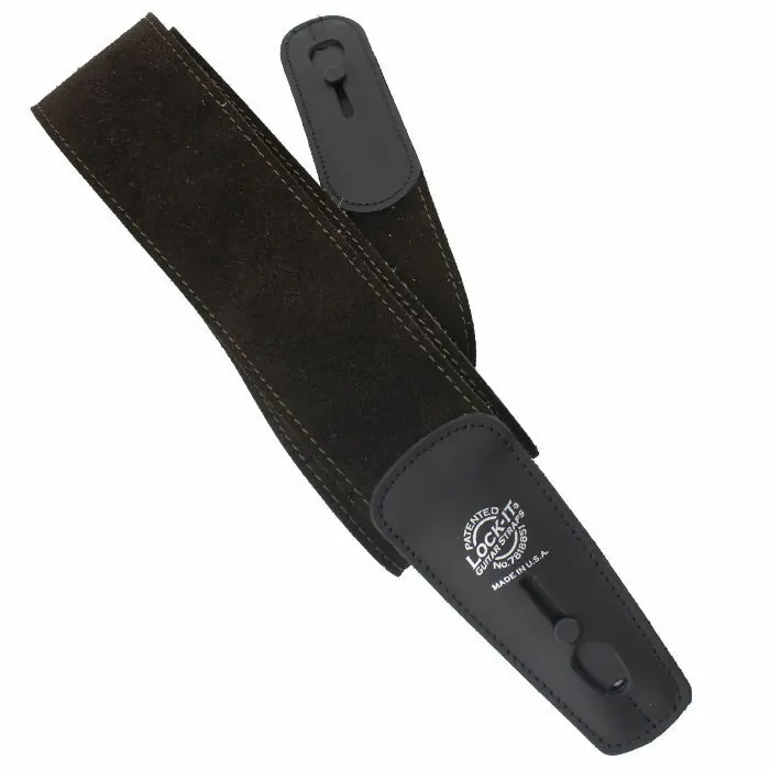 Lock-It Strap 2.75" Suede (LIS 202-S275-CHC), Chocolate Schnäppchen