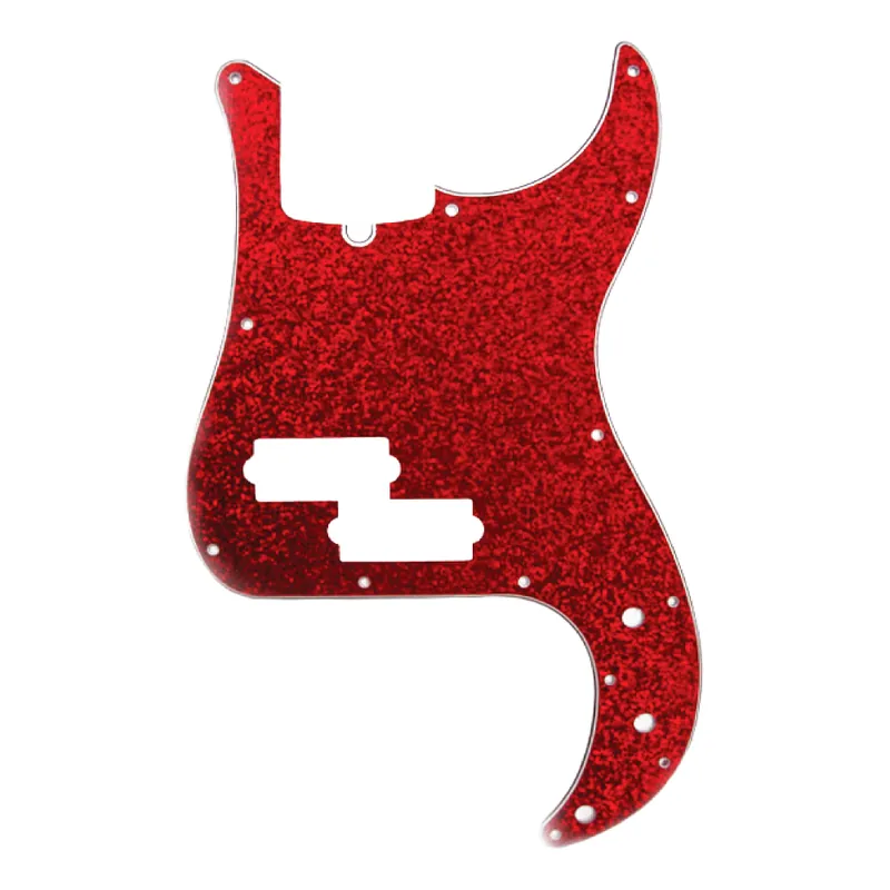 D'Andrea P-Bass Pickguard (DPP PB RDS), Red Sparkle Super-Preis