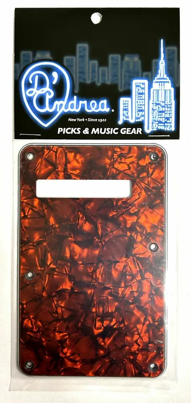 Angebot D'Andrea ST-Style Tremolo Back Plate (DPP ST ORP BP), Orange Pearl