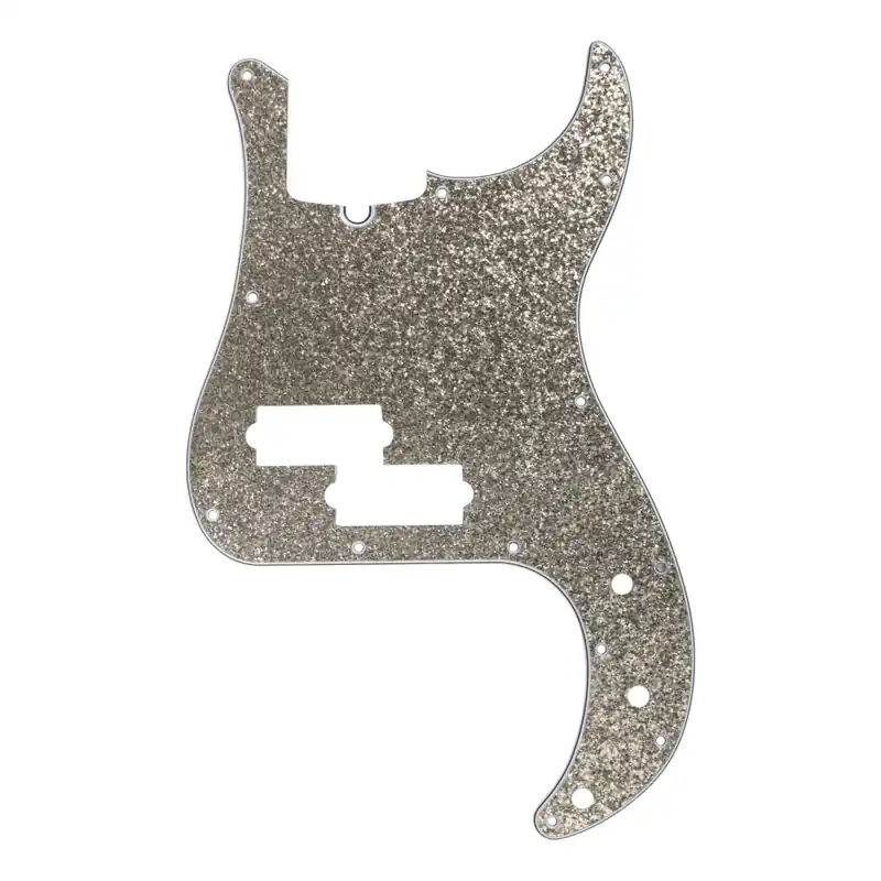 Top-Angebot D'Andrea P-Bass Pickguard (DPP PB SIS), Silver Sparkle