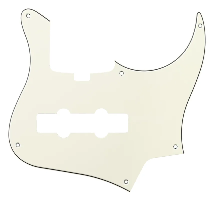 Nur Heute Sadowsky Parts - 24-Fret Vintage J/J Bass Pickguard - 4-String - Parchment