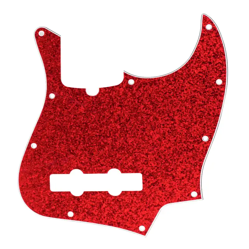 Preisreduziert D'Andrea J-Bass Pickguard (DPP JB RDS), Red Sparkle