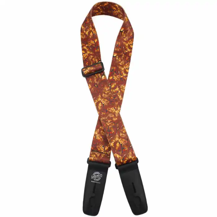 Zertifiziert Lock-It Strap 2" Poly Plush (LIS 107-S52), Gold Swirl
