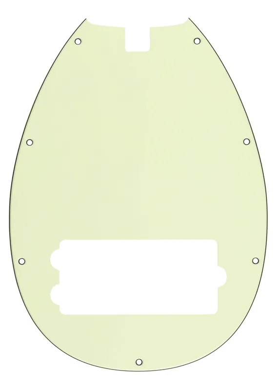 Sadowsky Parts - 21-Fret Vintage M Bass Pickguard - 5-String - Mint Green Kostenloser Rückversand
