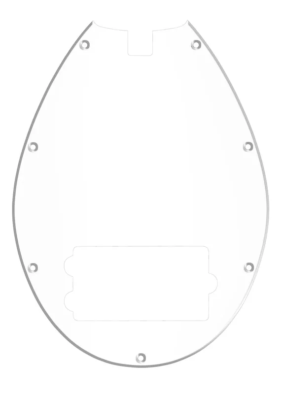 Direktkauf Sadowsky Parts - 21-Fret Vintage M Bass Pickguard - 4-String - Transparent