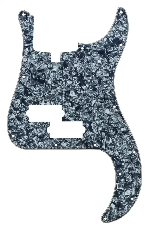 Sadowsky Parts - 21-Fret Hybrid P/J Bass Pickguard - 5-String - Silver Pearl Must-Have