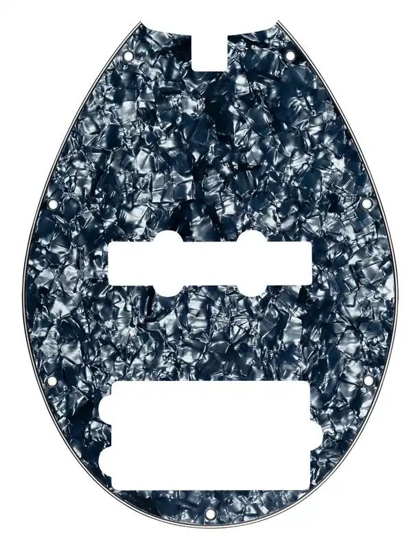 Sadowsky Parts - 21-Fret Vintage M/J Bass Pickguard - 4-String - Silver Pearl Nur Für Kurze Zeit
