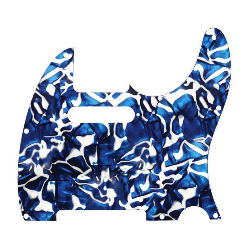 D'Andrea T-Style Pickguard (DPP TL BSP), Blue Swirl Pearl Top-Seller