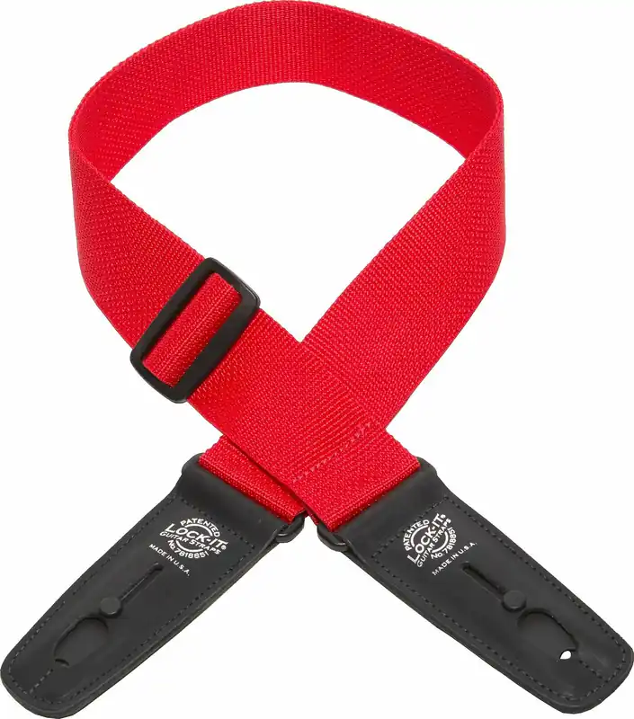 Nur Heute Lock-It Strap 2" Poly Pro (LIS 002 P2-RED), Red