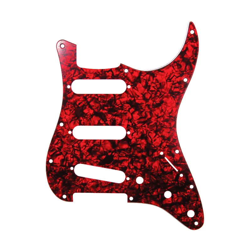 Jetzt Bestellen D'Andrea ST-Style SSS Pickguard (DPP ST RDP SSS), Red Pearl