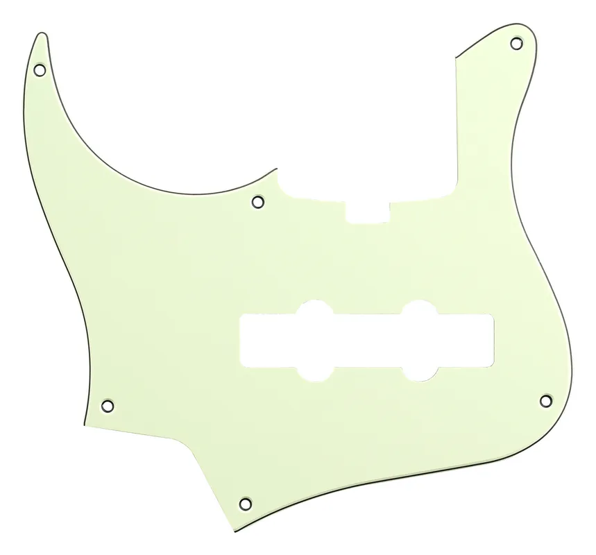 Nur Für Kurze Zeit Sadowsky Parts - 24-Fret Vintage J/J Bass Pickguard - 4-String - Mint Green - Lefthand