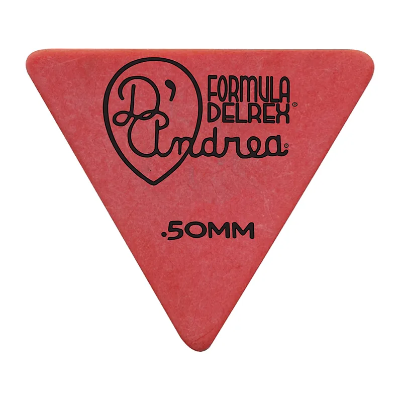 Günstig D'Andrea Formula Delrex Picks - 355 Shape (RD355 .50TH), 72 pcs Refill Bag, 0.50 mm, Red