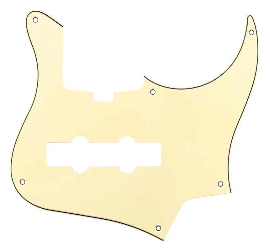 Sadowsky Parts - 24-Fret Vintage J/J Bass Pickguard - 4-String - Vintage White Bestseller
