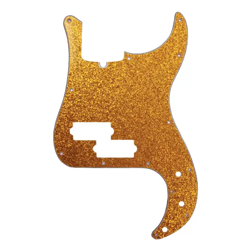 D'Andrea P-Bass Pickguard (DPP PB GOS), Gold Sparkle Zertifiziert