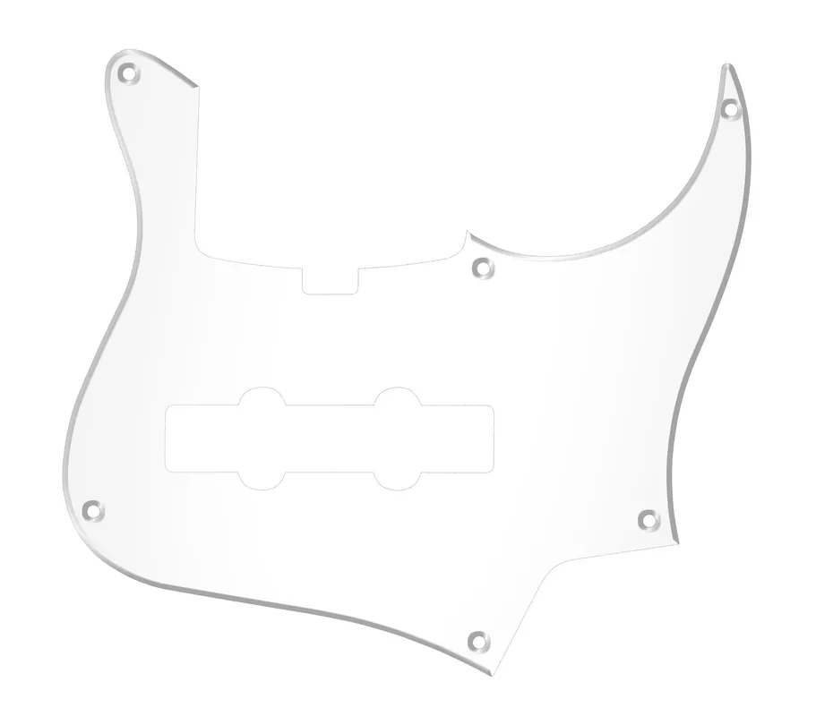 Sadowsky Parts - 24-Fret Vintage J/J Bass Pickguard - 5-String - Transparent Preiswert