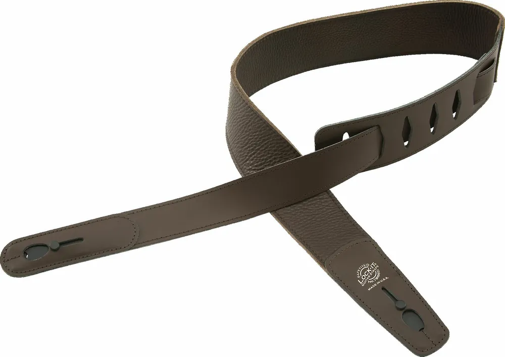 Finale Aktion Lock-It Strap 2.75" Leather (LIS 039 L2.75 BRN), Brown