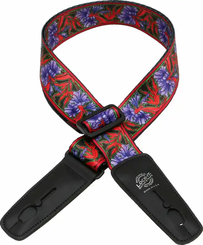 Preisreduziert Lock-It Strap 2" Bob Masse (LIS 032 BM-2), Purple Flowers