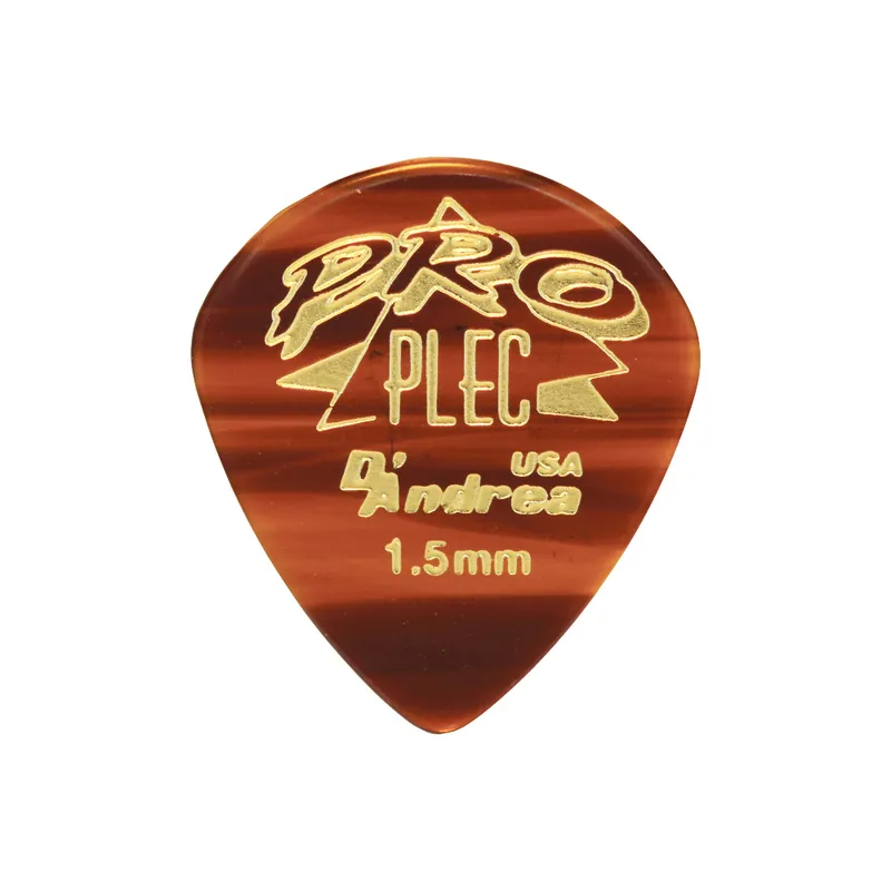 D'Andrea Pro Plec Picks - 651 Shape (PRO-651), 12 pcs Refill Bag, 1.50 mm, Shell Saisonangebot