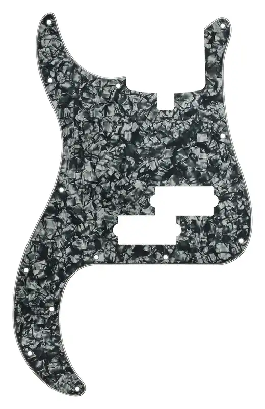 Sadowsky Parts - 21-Fret Hybrid P/J Bass Pickguard - 5-String - Black Pearl - Lefthand Solange Der Vorrat Reicht