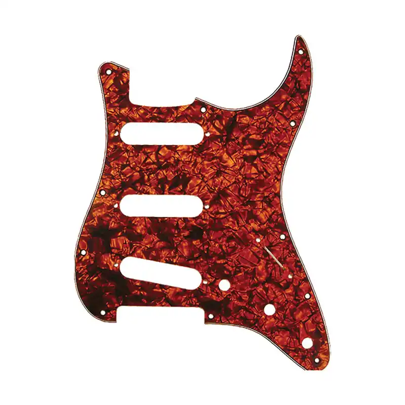 D'Andrea ST-Style SSS Pickguard (DPP ST ORP SSS), Orange Pearl Kostenloser Versand